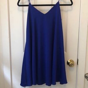 royal blue dress